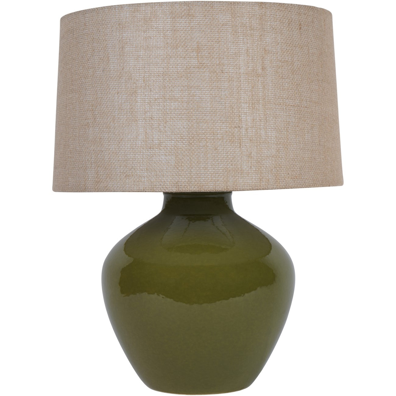 Aubrey Green Ceramic Table Lamp | Large - CLEARANCE